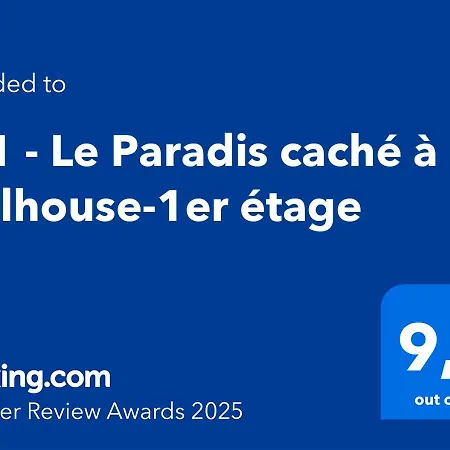 Ri 1 - F3 Le Paradis Cache A Mulhouse-1 A 5 Personnes Exterior photo
